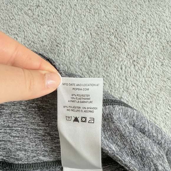 Patagonia Capri Legging Womens 28x19 Gray Heathered Cropped Activewear Gym - Picture 13 of 14